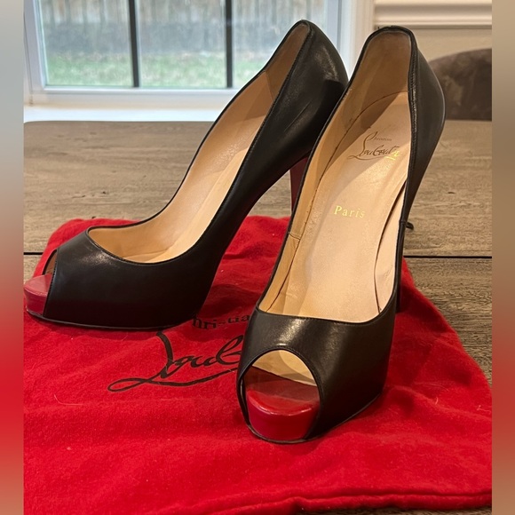 Very Privé 120 Peep-Toe Patent Leather Pumps - Picture 2 of 6